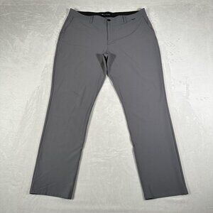 Travis Mathew Chino Pants Men Size W40 L32 Gray Slash Pockets Comfort Straight
